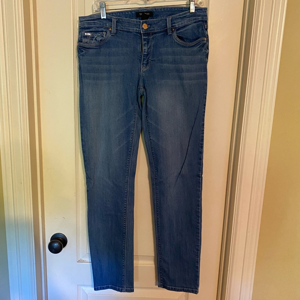 WHBM SZ 10 long slim ankle pant